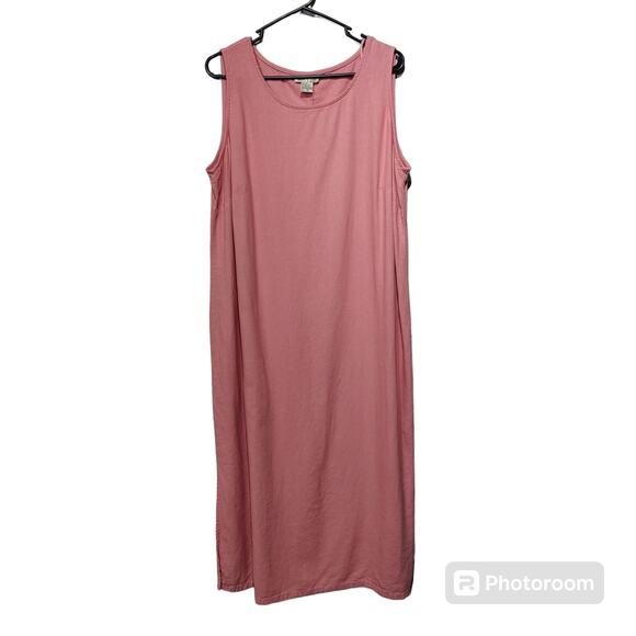 Studio Ease Women's Plus Sz 16W Linen Blend Maxi Dress and Jacket Reversible - Picture 6 of 9